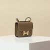 HERMES Constance 14 Crossbody Bag in Étoupe Epsom Leather with Gold Hardware