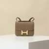 HERMES Constance 14 Crossbody Bag in Étoupe Epsom Leather with Gold Hardware